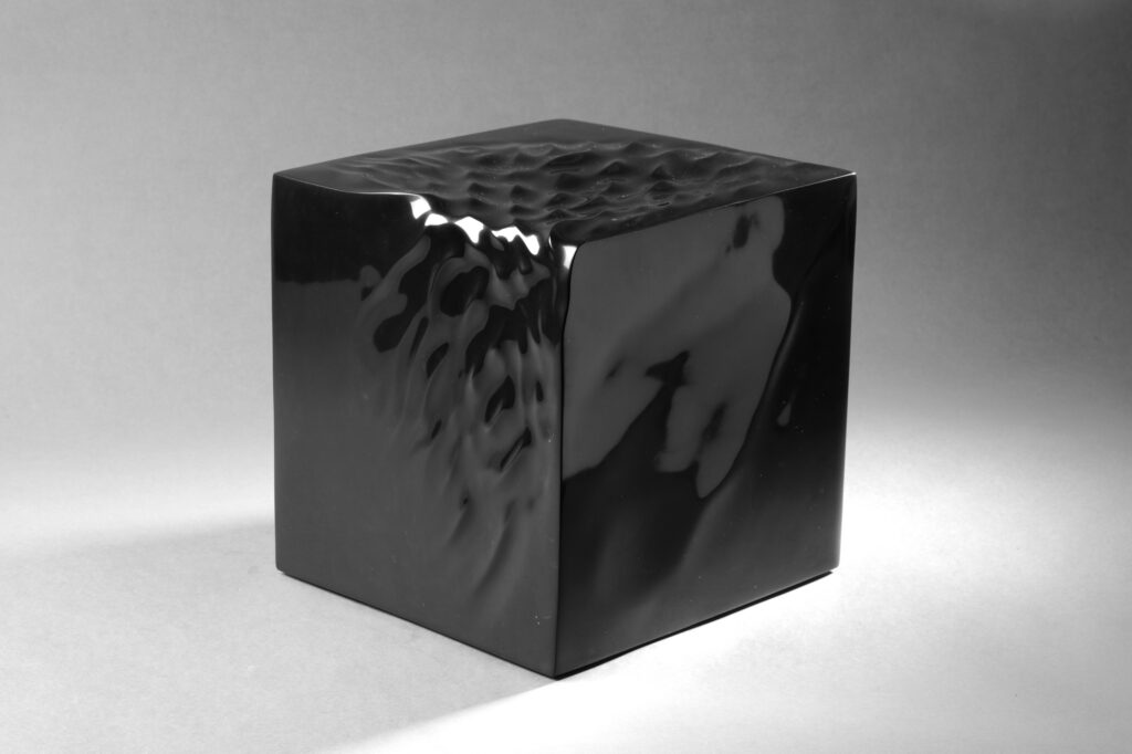 Cubo, marmo Nero Belgio, Anno 2007, 30x30x30