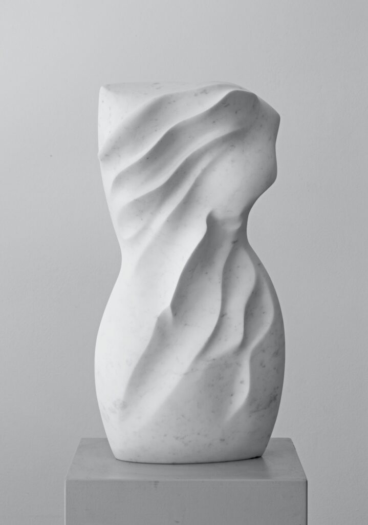 Venus 2, marmo Carrara, anno 2013, 25x18x70